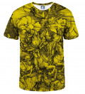 Yellow Durer Series - Four Riders T-shirt, by Albrecht Durer