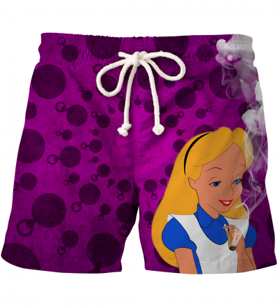 shorts with alice in weedland