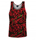 tank top with chilli motive