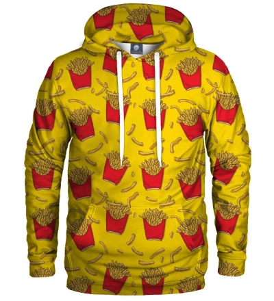 hoodie with fries motive