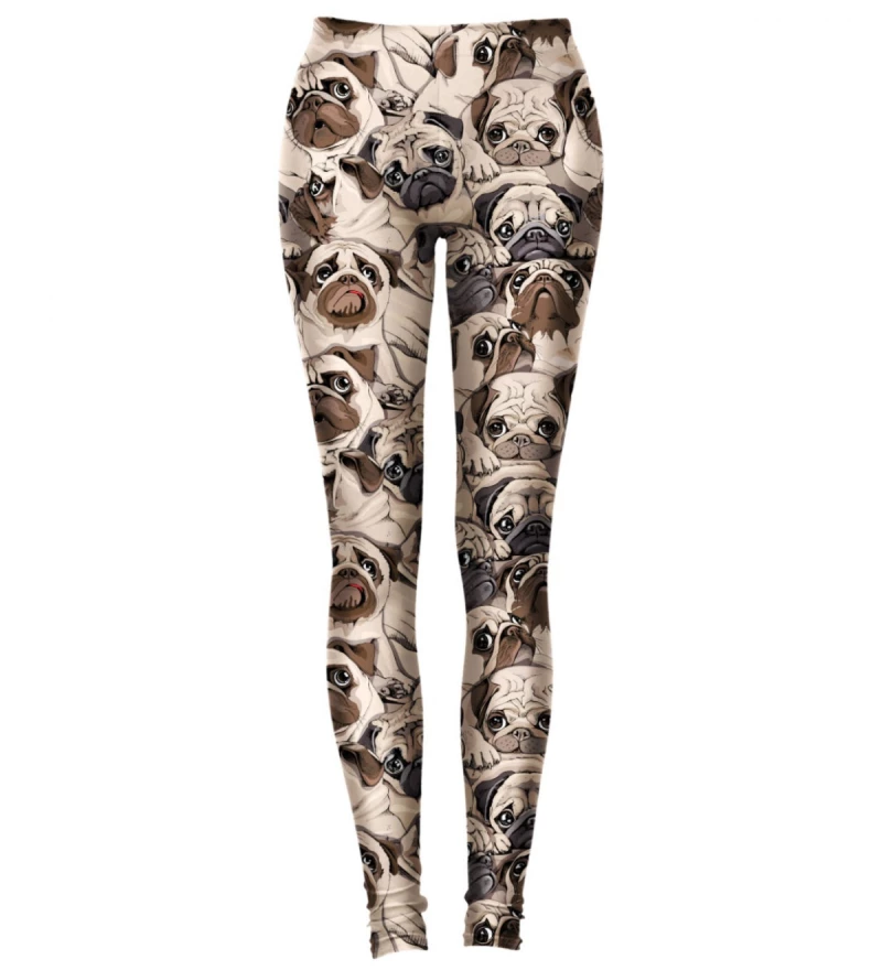 leggings with dogs motive