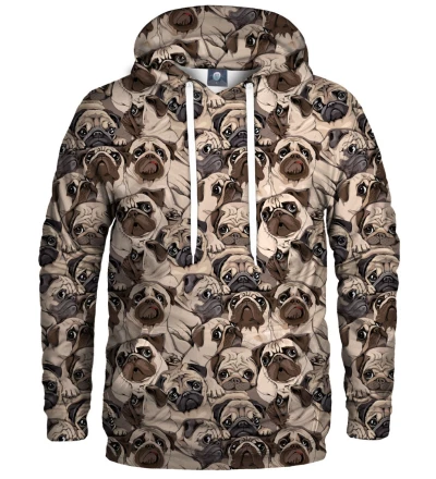 hoodie with dogs motive