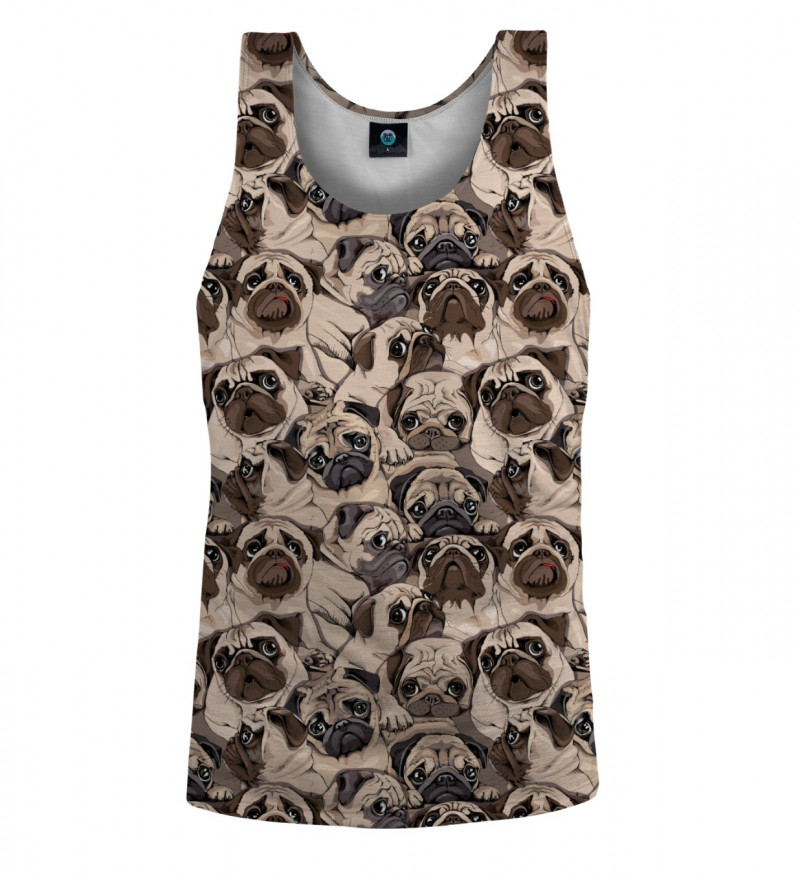 tank top with dogs motive
