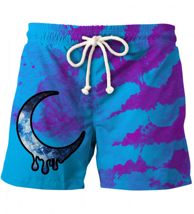 shorts with crescent motive