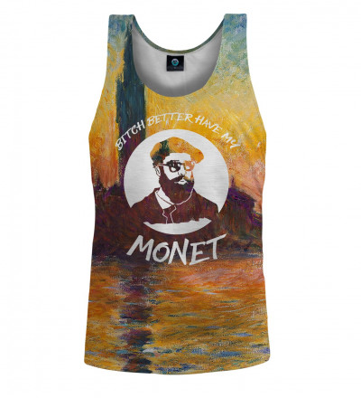 tank top with art motive
