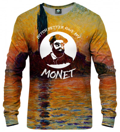 sweatshirt with art motive