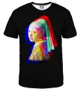 T-shirt Pearl in 3D, inspirowany twórczością Jana Vermeer