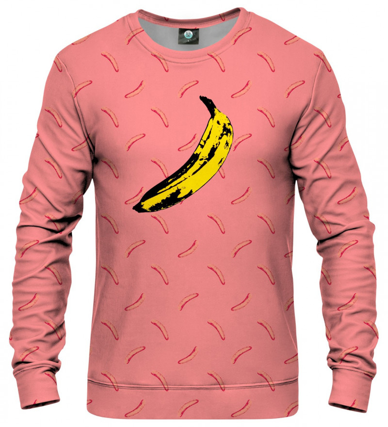 sweatshirt with banana motive