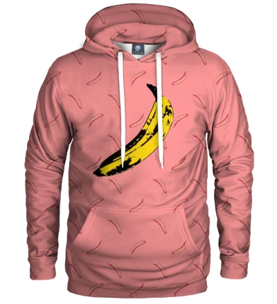 hoodie with banana motive