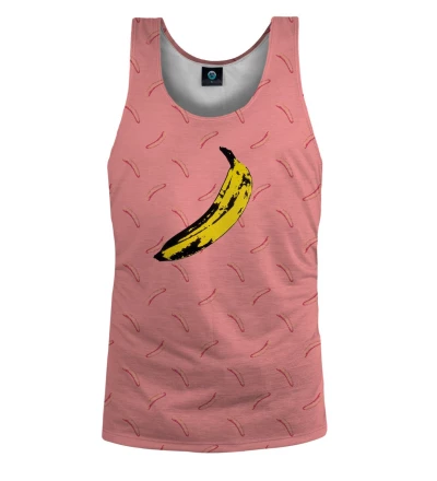 tank top with banana motive