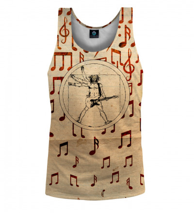 tank top with art motive