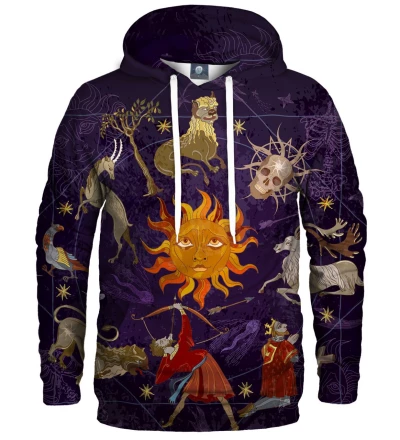 hoodie with astrologicam motive