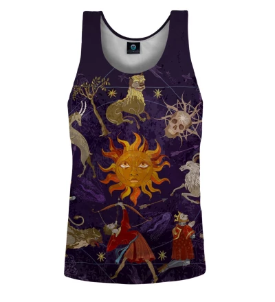 tank top with astrological motive