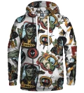 hoodie with ufo motive