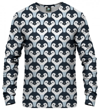 bluza z motywem pingwinów