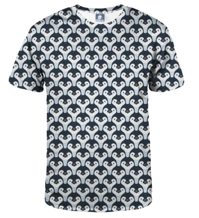 tshirt with penguins motive