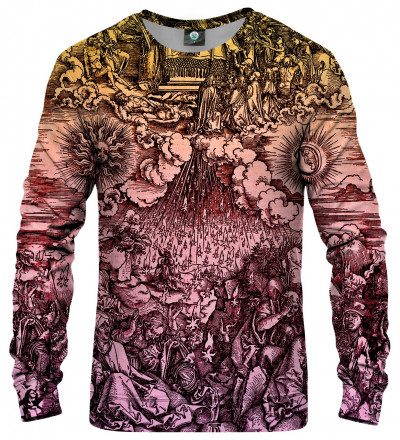 bluza z motywem artystycznym