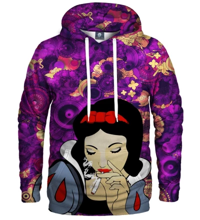 hoodie with snow white motive