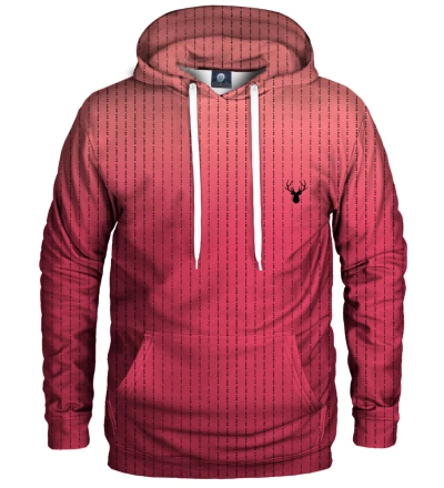 pink fk you hoodie