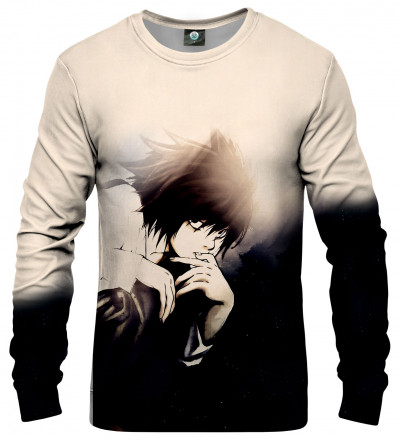 sweatshirt with anime motive