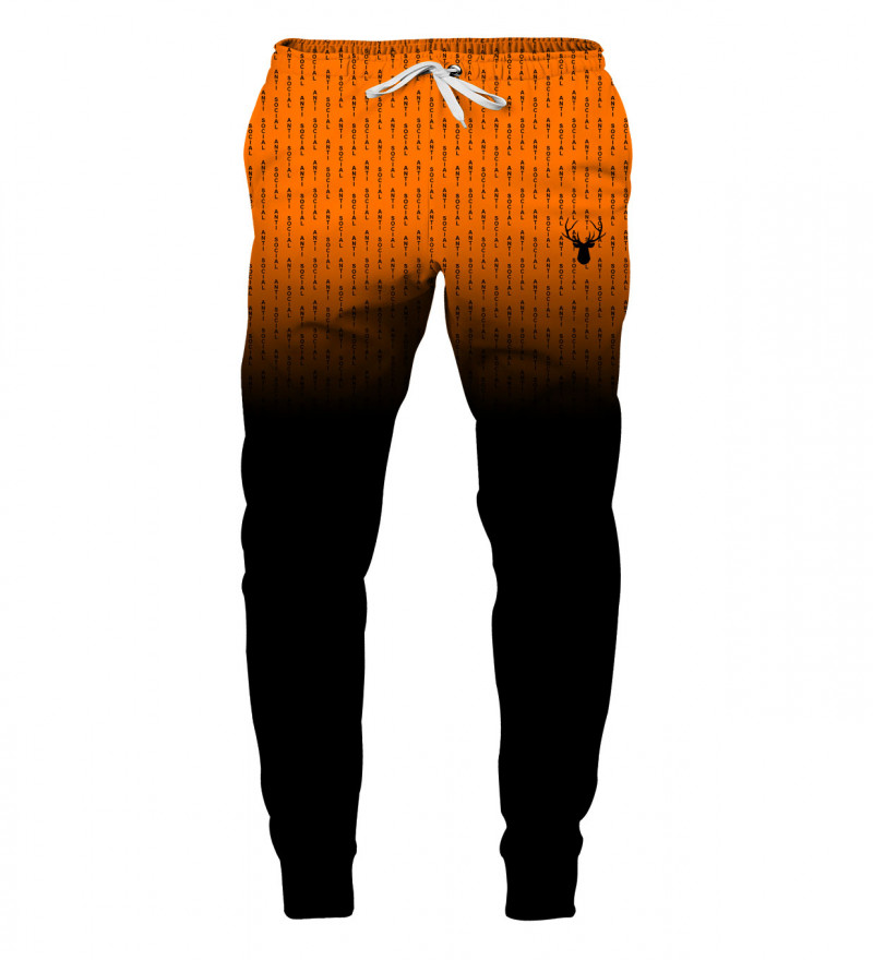 orange sweatpants