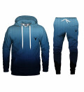 Bluza z kapturem i spodnie Fk you ultra blue
