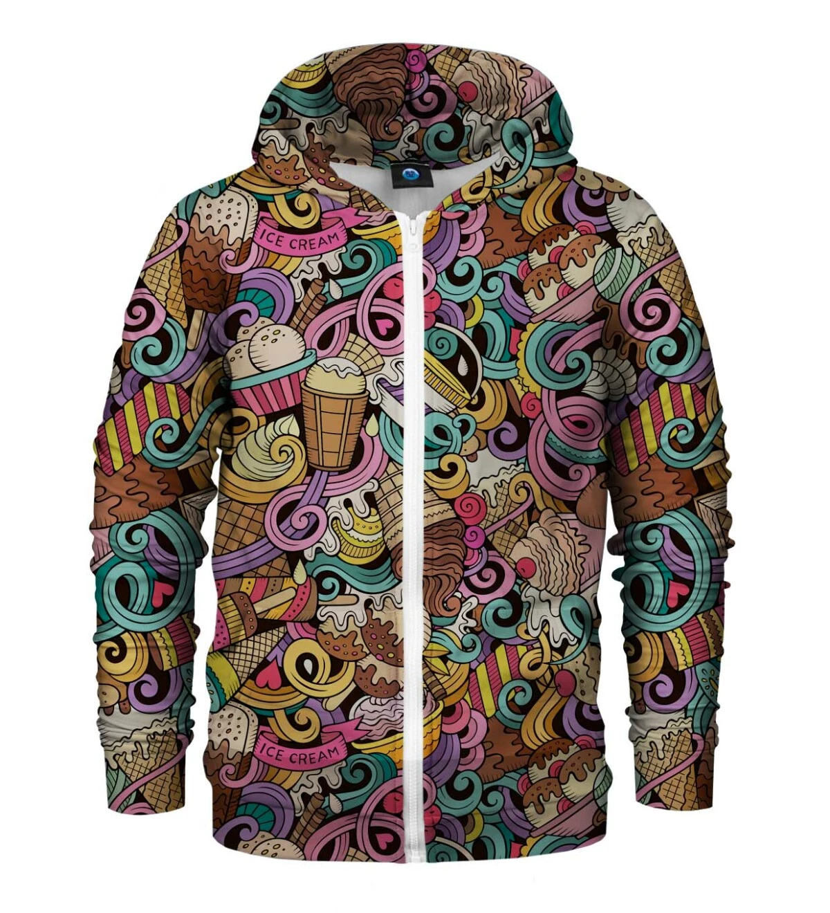 Ice cream zip hotsell up hoodie