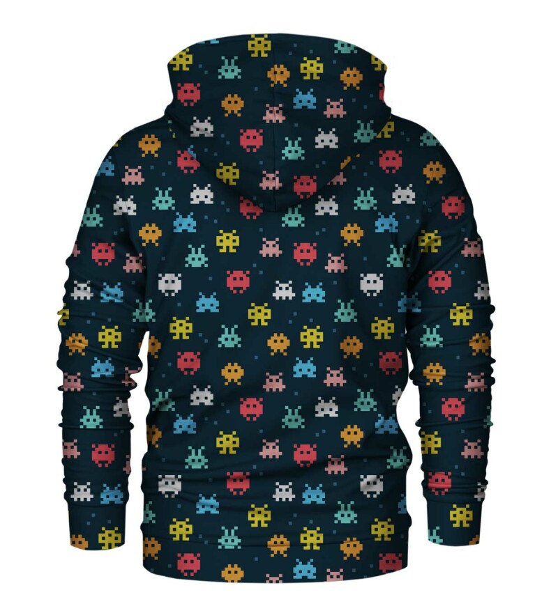 Space Invaders Zip Up Hoodie - Official Store