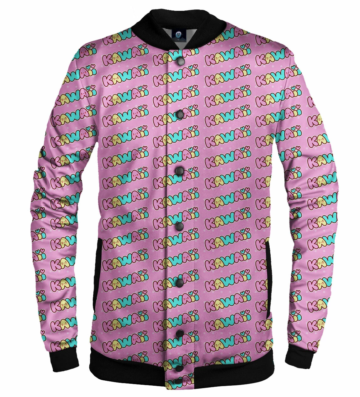 Kawaii Pink baseball jacket - Official Store