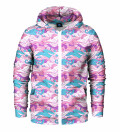 Origami Waves Zip Up Hoodie