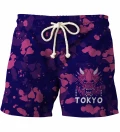 Szorty kąpielowe Tokyo Oni Purple