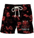 Tokyo Oni Red shorts