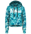 Water Chill Cropped Hoodie