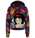 Crop Hoodie Snow White