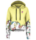 Unicorn Cropped Hoodie