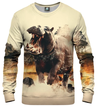 Powerful Hippo Sweatshirt
