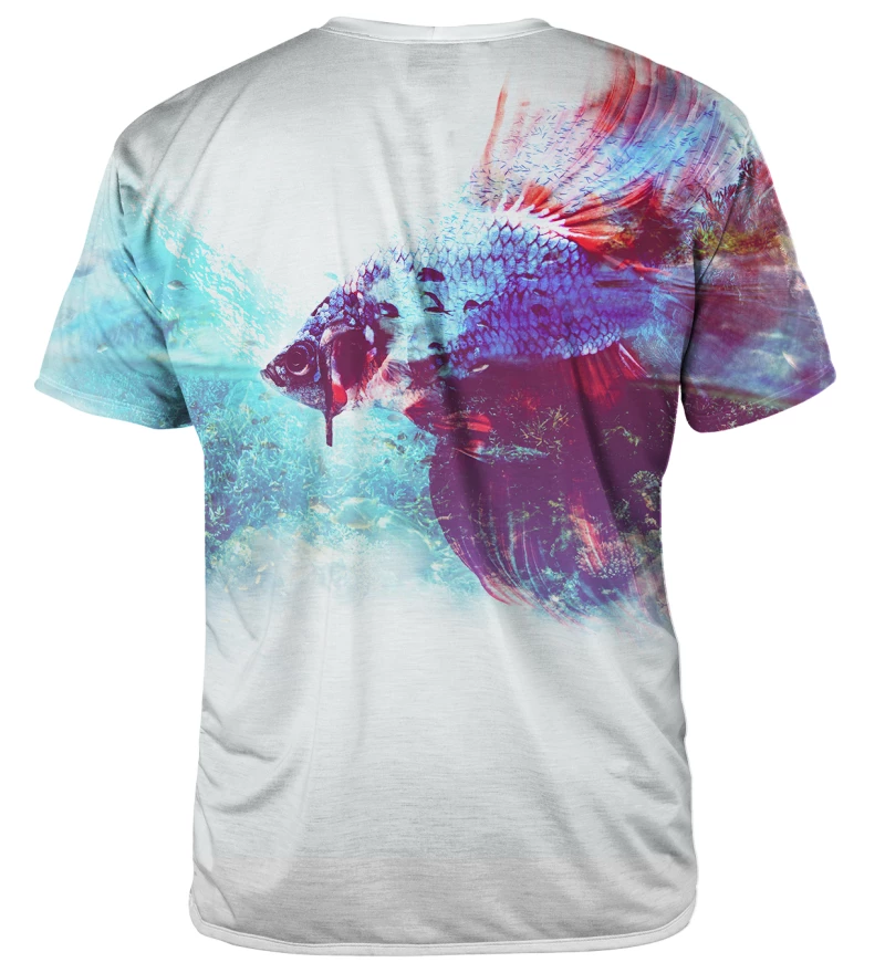 T-shirt Colorful Fighting Fish