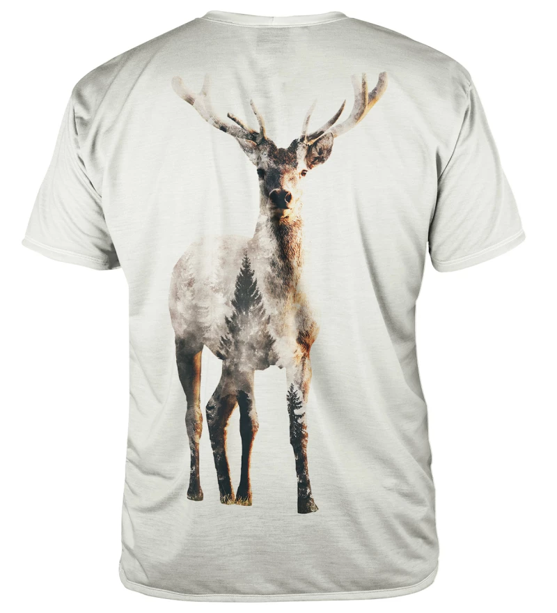 T-shirt Lonely Red Deer
