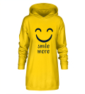 Smile Hoodie Oversize Dress