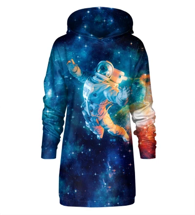 Spaced Out Hoodie Oversize Dress