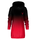 FK You Red Dread Hoodie Oversize Dress