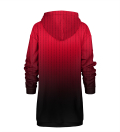 FK You Crimson Night Hoodie Oversize Dress