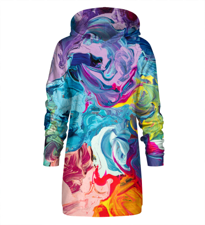 Paintjob Hoodie Oversize Dress