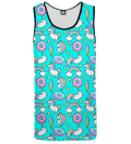Teal I Die Tank Top