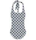 Penguin open back swimsuit