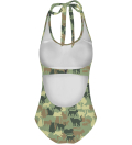 Camo Cats open back swimsuit