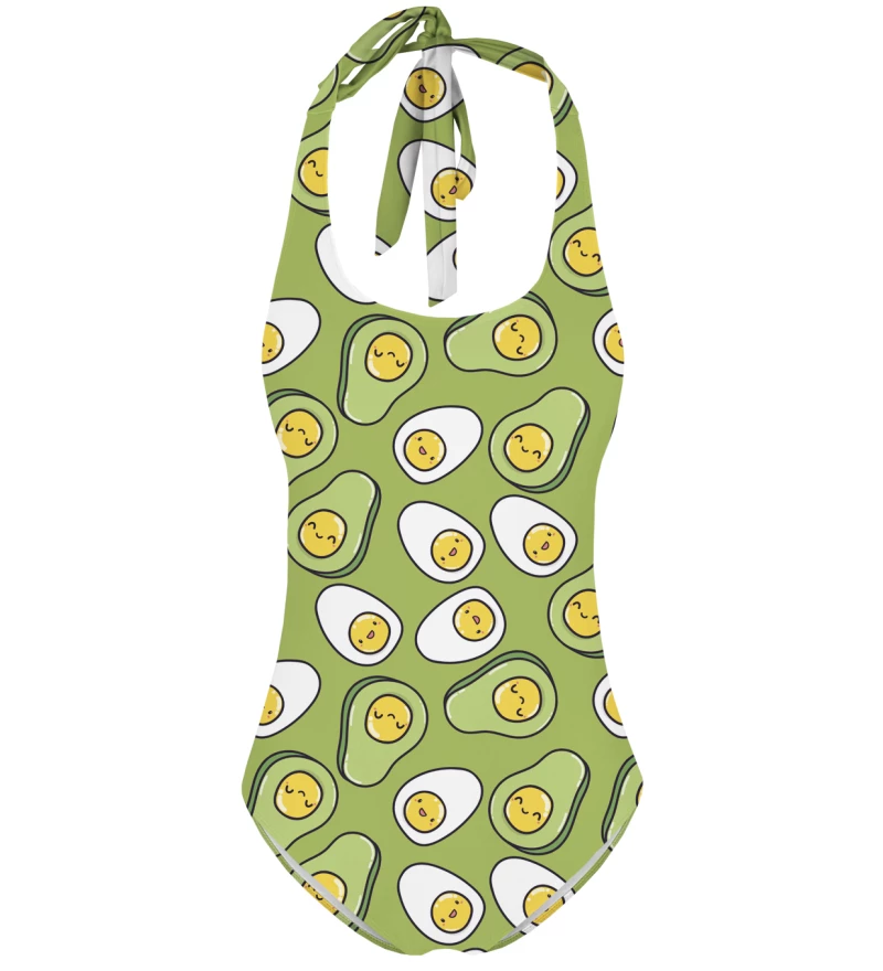 Eggcado open back swimsuit