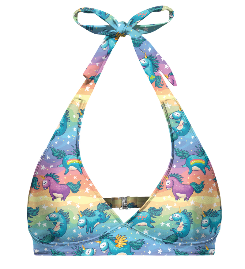 Uni Uni Halter Neck Bikini Top