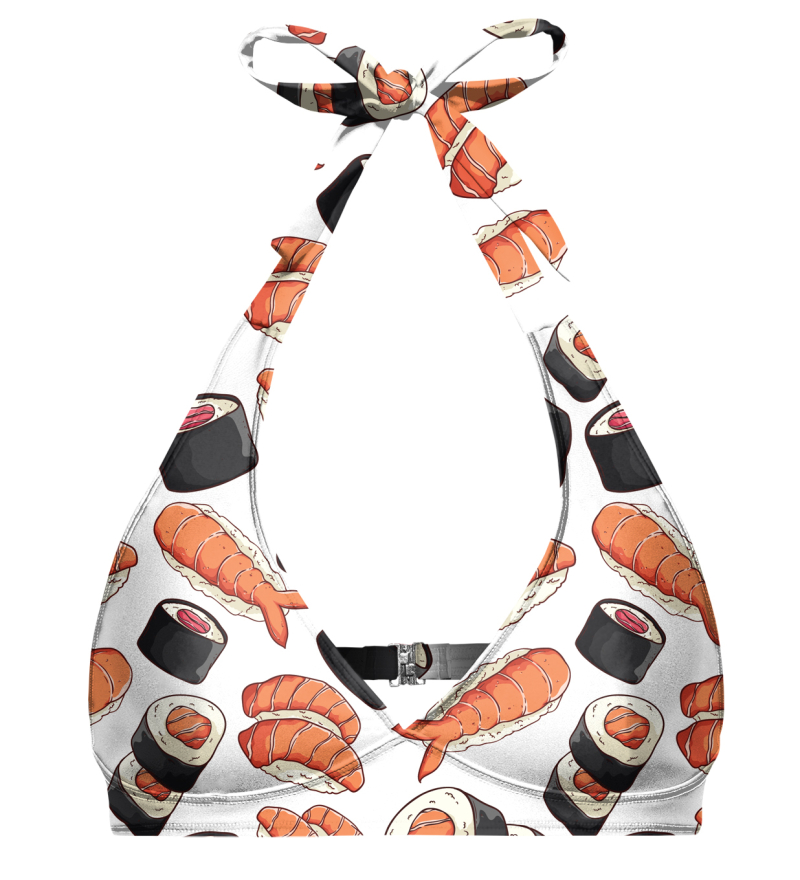 Sushi - Bento Halter Neck Bikini Top