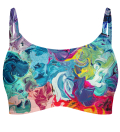 Paintjob Crop Bikini Top